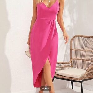 Fuschia Cocktail Dress